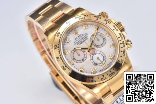 Rolex Cosmograph Daytona M116508-0007 1:1 Best Edition Clean Factory Yellow Gold - immagine 8