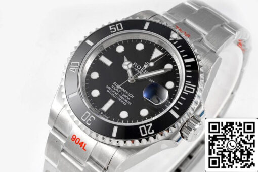 Rolex Submariner Date M126610LN-0001 41MM 1:1 Best Edition ROF Factory Black Dial Swiss ETA2824 - immagine 6