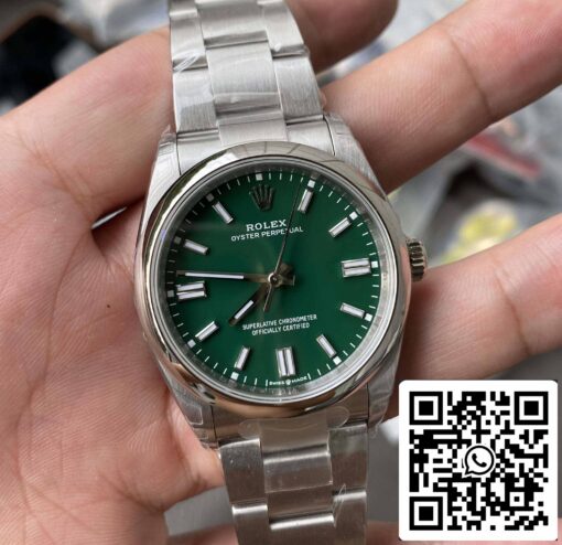 Rolex Oyster Perpetual 41MM M124300-0005 1:1 Best Edition VS Factory Stainless Steel - Image 9