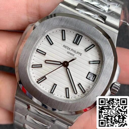 Patek Philippe Nautilus 5711/1A-011 1:1 Best Edition GR Factory White Dial – Image 7