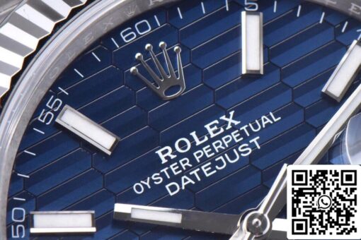 Rolex Datejust M126234-0049 36MM 1:1 Best Edition Clean Factory Blue Dial - immagine 8