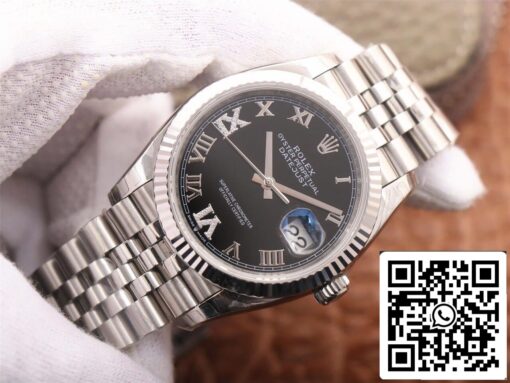 Rolex Datejust M126233 36MM 1:1 Best Edition EW Factory Black Dial - Imagen 8