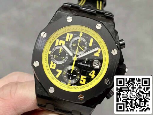 Audemars Piguet Royal Oak Offshore 26176FO.OO.D101CR.02 1:1 Best Edition APF Factory Black Dial - immagine 8