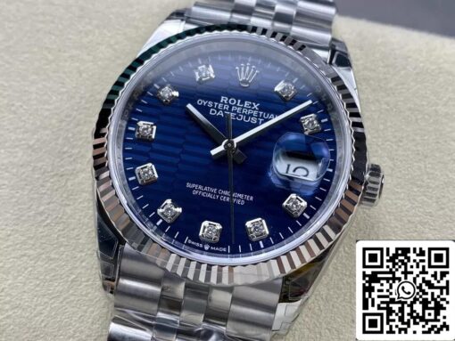 Rolex Datejust M126234-0057 36MM 1:1 Best Edition VS Factory Stainless Steel — изображение 8