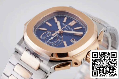 Patek Philippe Nautilus 5980/1AR-001 1:1 Best Edition 3K Factory V2 Blue Dial – Image 8