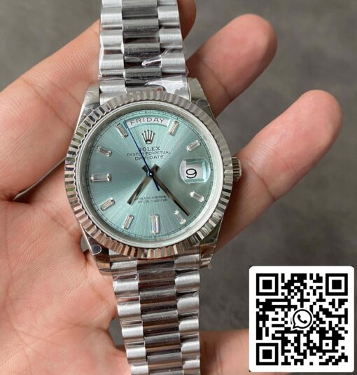 Rolex Day Date M228236-0006 1:1 Best Edition GM Factory Blue Dial - Image 19