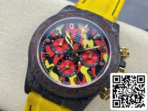 Rolex Daytona Cosmograph Diw Custom Version 1:1 Best Edition Noob Factory Yellow Strap – Bild 8