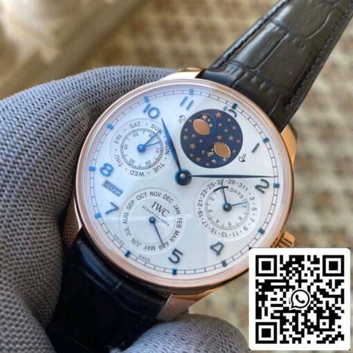 IWC Portuguese Perpetual Calendar IW503405 1:1 Best Edition APS Factory White Dial — изображение 8