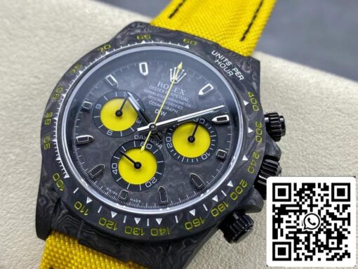 Rolex Daytona Cosmograph Diw Custom Version 1:1 Best Edition Noob Factory Carbon Fiber - Image 8