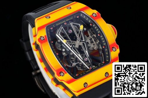 Richard Mille RM27-03 Rafael Nadal Tourbillon 1:1 Best Edition RM Factory Rubber Strap — изображение 8