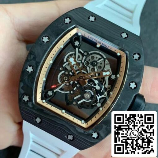 Richard Mille RM055 1:1 Best Edition KV Factory V2 Skeleton Dial – Bild 3