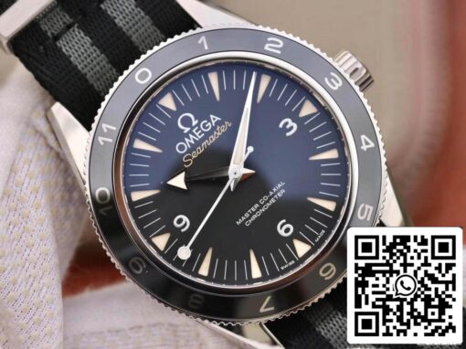 Omega Seamaster Planet Ocean 233.32.41.21.01.001 Omea Spectre Edition 1:1  VS Factory  fabric strap – Bild 6