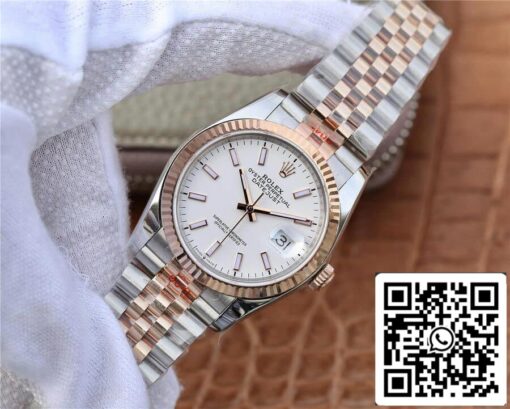 Rolex Datejust M126231-0017 36MM 1:1 Best Edition GM Factory White Dial - Image 7