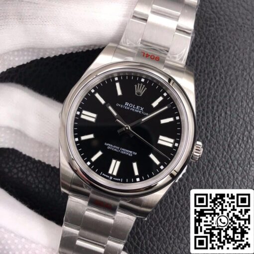 Rolex Oyster Perpetual M124300-0002 41MM 1:1 Best Edition EW Factory Stainless Steel - Image 3