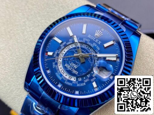 Rolex Sky Dweller 40MM WWF Factory DIW Blue Dial Best 1:1 Edition WWF Factory - immagine 3