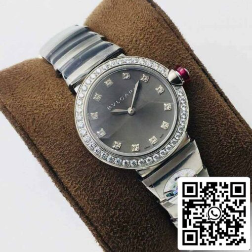 Bvlgari LVCEA 1:1 Best Edition BV Factory Diamond Gray Dial - Image 9