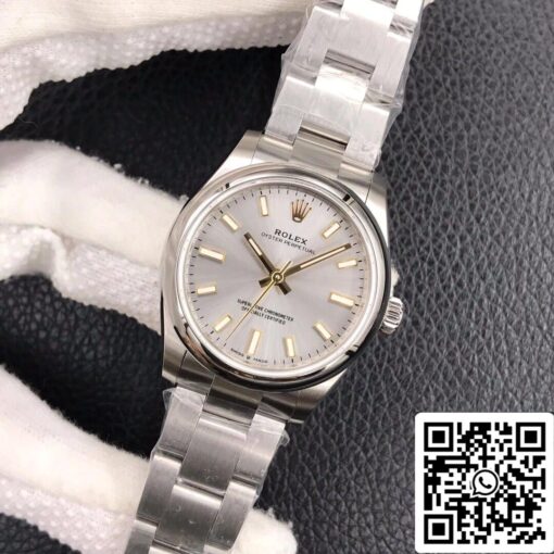 Rolex Oyster Perpetual M277200-0001 31MM 1:1 Best Edition EW Factory Stainless Steel - Imagen 3