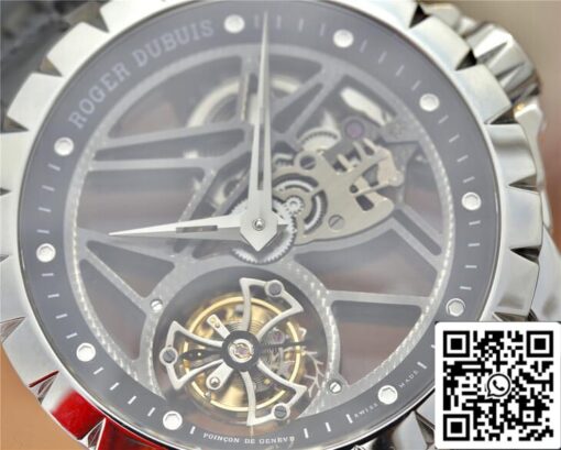 Roger Dubuis Excalibur RDDBEX0260 1:1 Best Edition JB Factory Skeleton Tourbillon Dial - Image 9