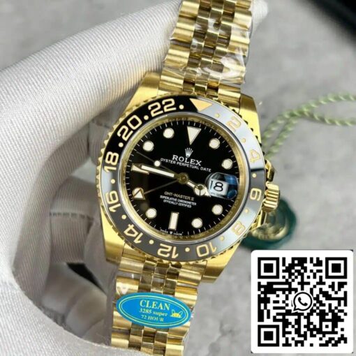 Rolex GMT Master II M126718GRNR-0001 1:1 Best Edition Clean Factory Black Dial - Imagen 3