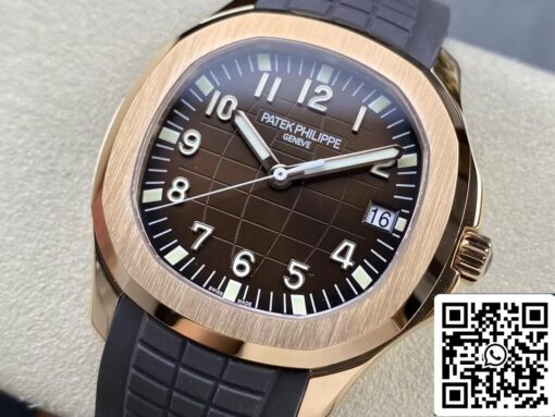 Patek Philippe Aquanaut 5167R-001 1:1 Best Edition 3K Factory V2 Version Rose Gold - Image 8