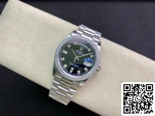 Rolex Day Date 118346 36MM 1:1 Best Edition EW Factory Black Dial - Image 6