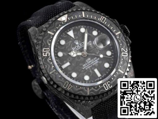 Rolex Sea-Dweller 1:1 Best Edition Diw Factory Carbon Fiber — изображение 8