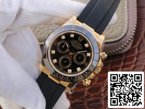 Rolex Daytona Cosmograph M116518ln-0046 1:1 Best Edition JH Factory Black Dial - Image 6