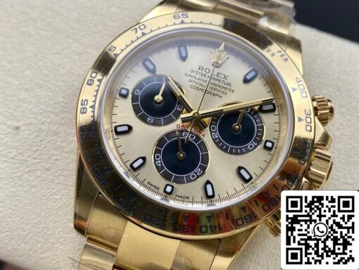 Rolex Cosmograph Daytona M116508-0014 1:1 Best Edition Clean Factory Yellow Gold - immagine 8