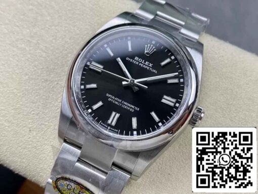 Rolex Oyster Perpetual M126000-0002 36MM 1:1 Best Edition Clean Factory Black Dial - Image 3