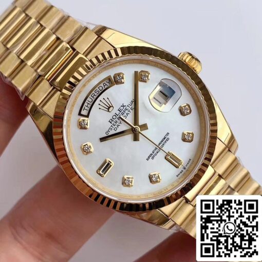 Rolex Day Date M128238 1:1 Best Edition EW Factory Diamond Scale Swiss ETA3255 - Image 7