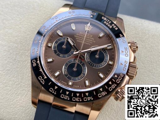 Rolex Cosmograph Daytona M116515LN-0041 1:1 Best Edition Clean Factory Chocolate Dial - immagine 9