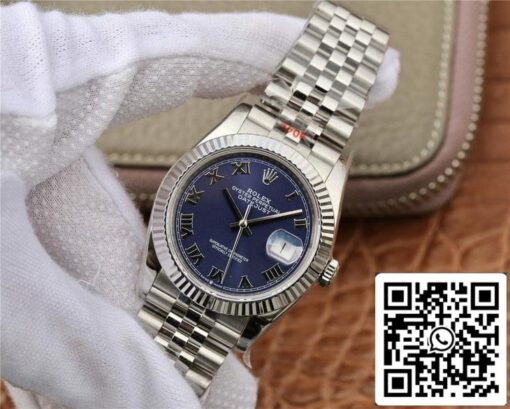 Rolex Datejust 36MM 1:1 Best Edition GM Factory Blue Dial - immagine 3