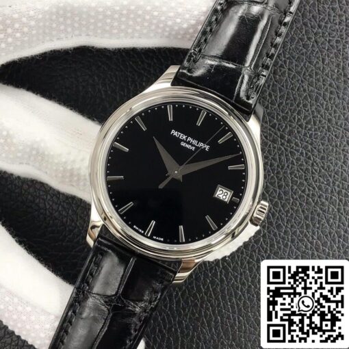 Patek Philippe Calatrava 5227G-010 1:1 Best Edition 3K Factory Black Dial — изображение 8