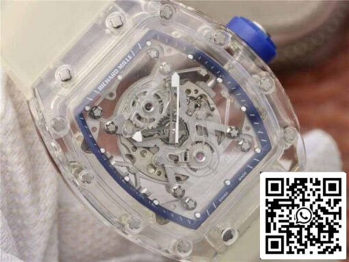 Richard Mille RM056-02 KV Factory 1:1 Best Edition Swiss ETA9015 - immagine 7