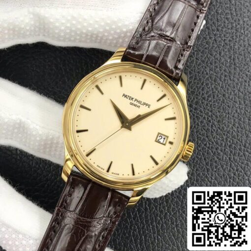 Patek Philippe Calatrava 5227J-001 1:1 Best Edition 3K Factory Yellow Gold - immagine 8