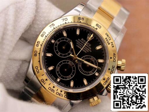 Rolex Daytona Cosmograph M116503-0004 1:1 Best Edition Noob Factory Black Dial Swiss ETA4130 – Bild 7