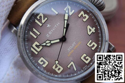 Zenith Pilot 11.1940.679/91.C807 XF Factory 1:1 Best Edition Swiss ETA9015 – Bild 9