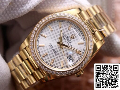 Rolex Day Date M228348RBR-0005 1:1 Best Edition EW Factory 18ct Gold - Imagen 10