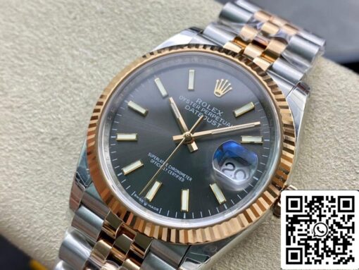 Rolex Datejust M126231-0013 1:1 Best Edition EW Factory Grey Dial - Imagen 9