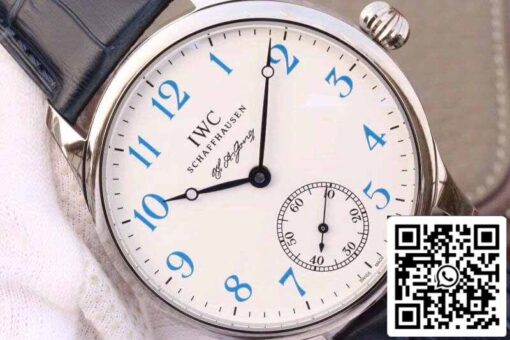 IWC Portugieser IW544203 GS Factory 1:1 Best Edition Swiss ETA6498 white Dial – Bild 7