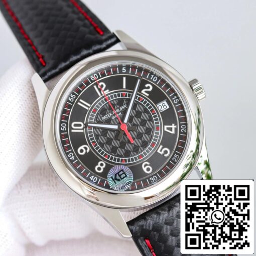 Patek Philippe Calatrava 6007G-010 1:1 Best Edition GS Factory Black Dial - 이미지 4