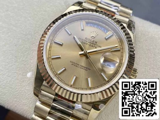 Rolex Day Date M228238-0003 1:1 Best Edition GM Factory V2 Counterweight Version - Image 8