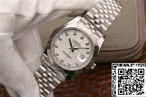 Rolex Datejust M126300 1:1 Best Edition EW Factory Diamond-set Dial - Imagen 7