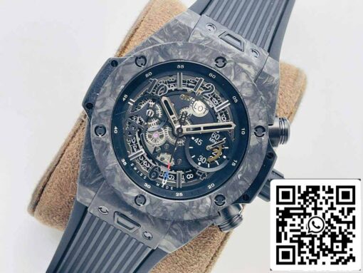 Hublot BIG BANG 1:1 Best Edition HB Factory Carbon Fiber Black Case - immagine 8