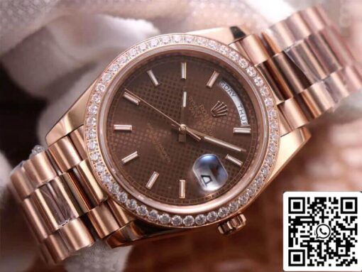 Rolex Day Date M228345RBR-0005 1:1 Best Edition EW Factory 18ct Rose Gold - Image 10