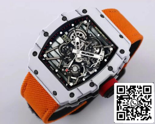 Richard Mille RM35-01 1:1 Best Edition BBR Factory Orange Strap - Image 8