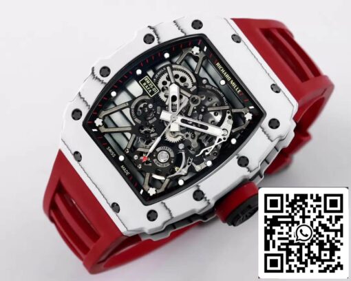 Richard Mille RM35-01 1:1 Best Edition BBR Factory Red Strap — изображение 8