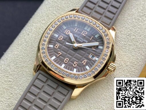 Patek Philippe Aquanaut 5067A Quartz Movement 1:1 Best Edition PPF Factory Rose Gold Case - 이미지 7