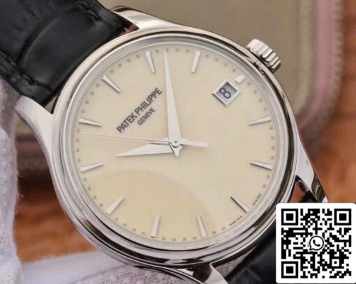 Patek Philippe Calatrava 5227 ZF Factory 1:1 Best Edition White Dial Swiss Cal.324 SC - Image 8