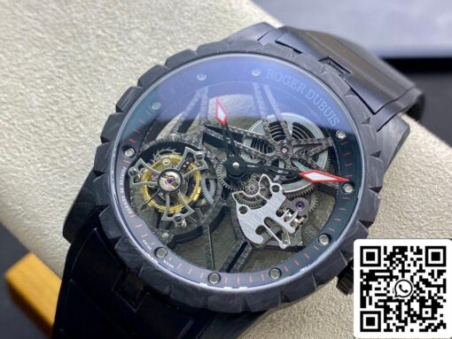 Roger Dubuis Excalibur DBEX0577 1:1 Best Edition BBR Factory Tourbillon Skeleton Dial - Imagen 10